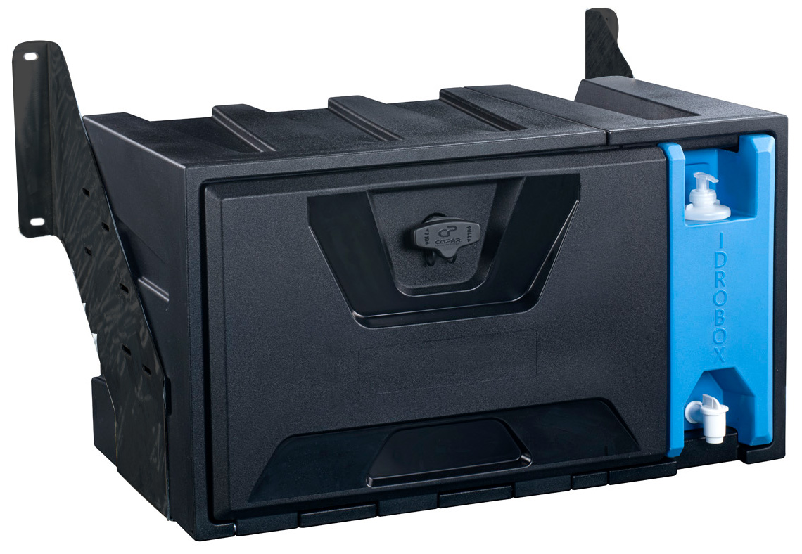 Copar Staukasten inkl. Wassertank "Idrobox" - B 800 x H 450 x T 470 mm