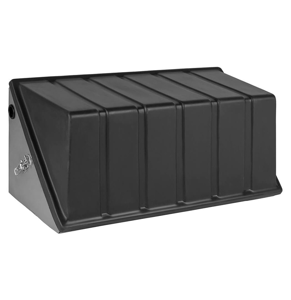 Edelstahl Batteriekasten mit Kunststoffdeckel