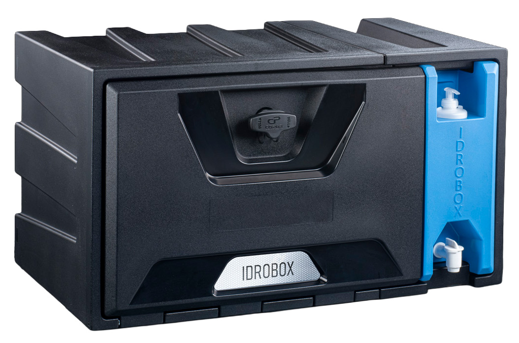 Copar Staukasten inkl. Wassertank "Idrobox" - B 800 x H 450 x T 470 mm