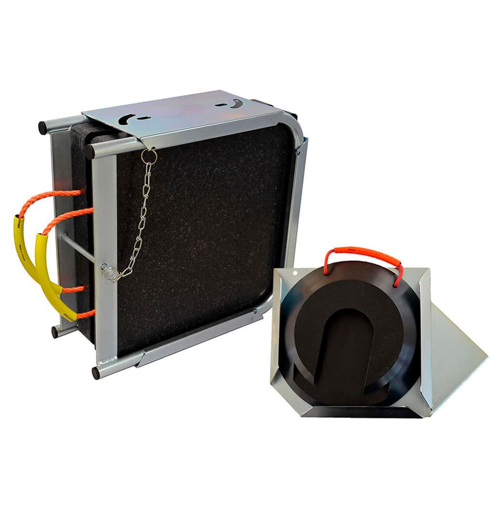Abstützplatten und Steckplatten Halterung