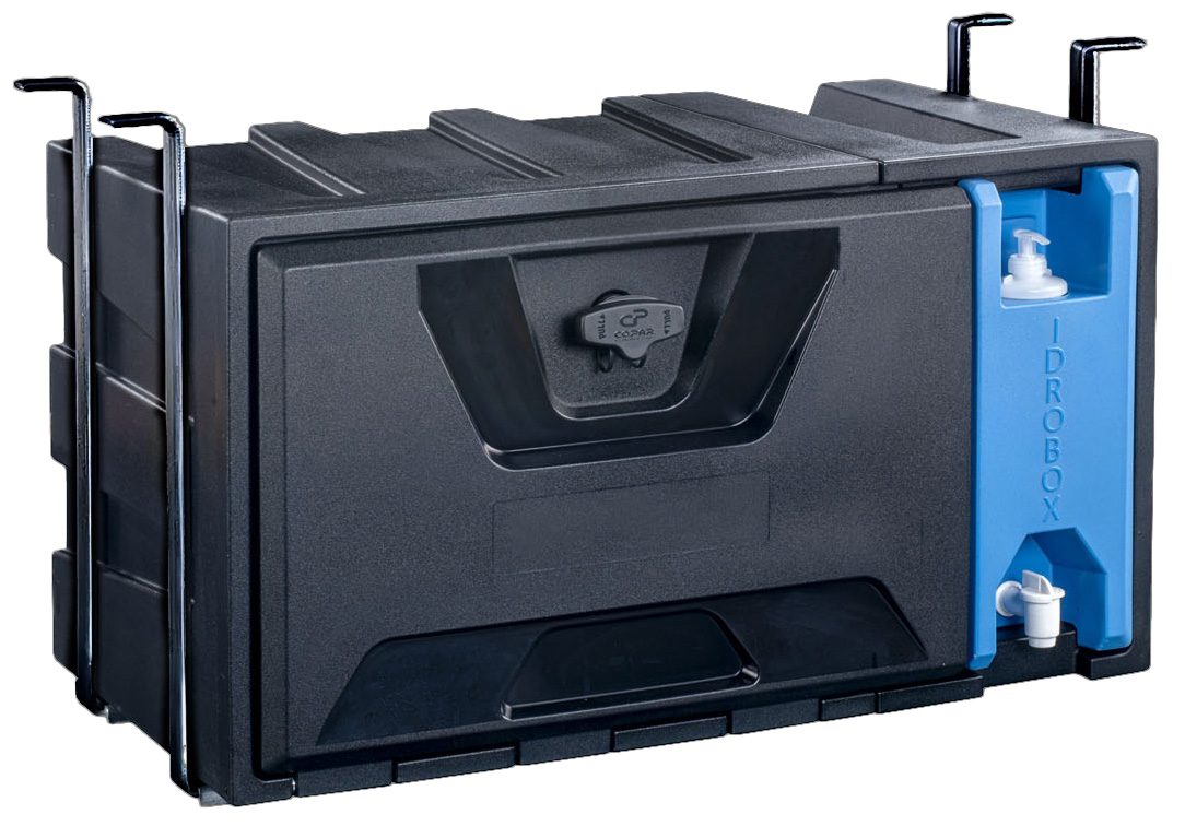 Copar Staukasten inkl. Wassertank "Idrobox" - B 800 x H 450 x T 470 mm